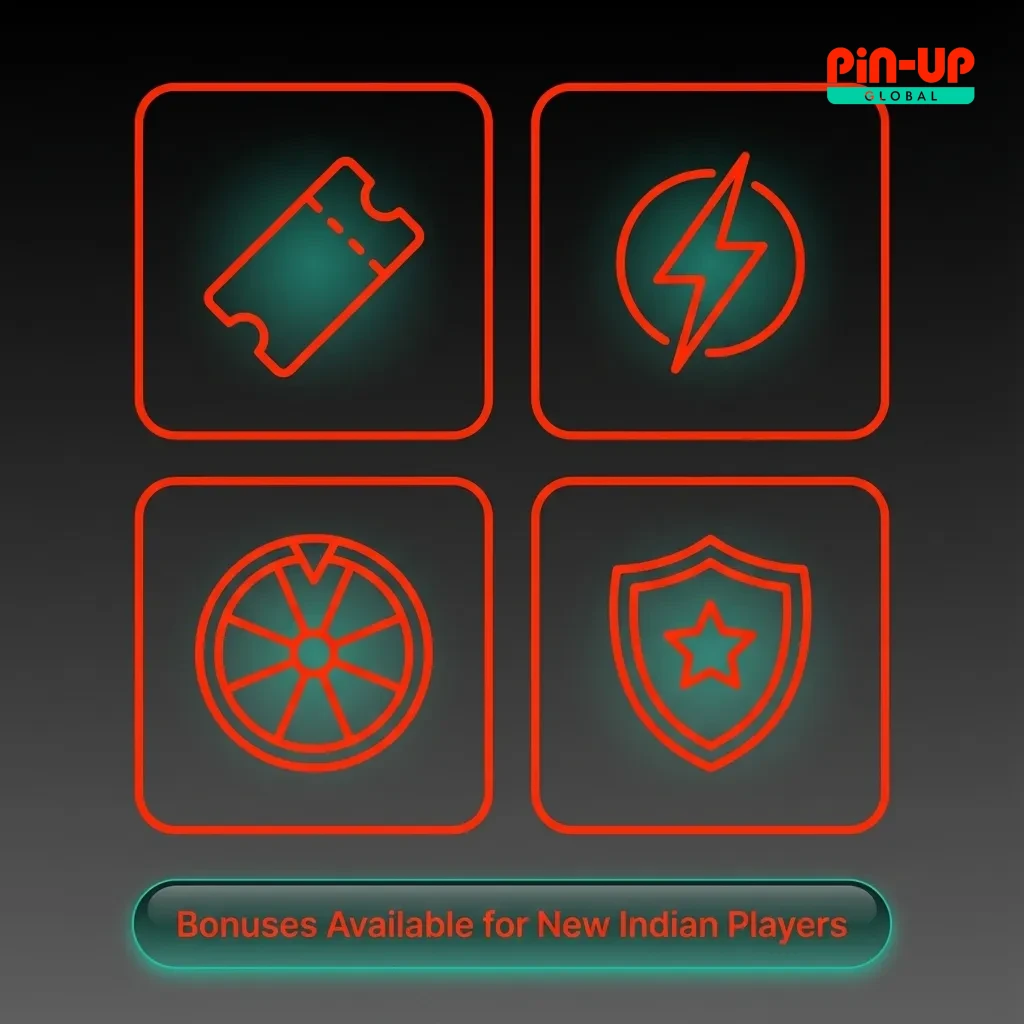 Indian players claiming 125% welcome bonus up to INR 25,000 for casino games and sports betting with minimum deposit