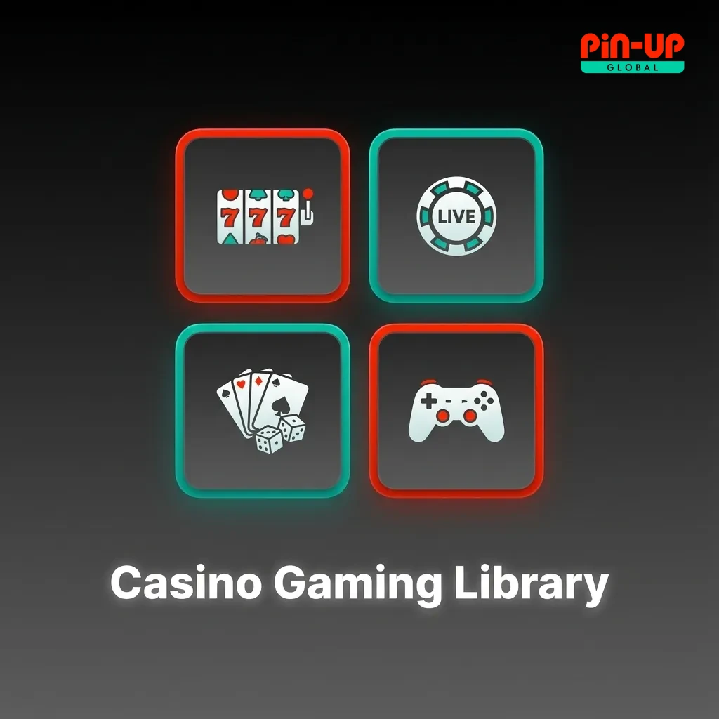 Casino gaming library showing 5,000+ games including slots, roulette, blackjack, baccarat, poker, and live dealer options