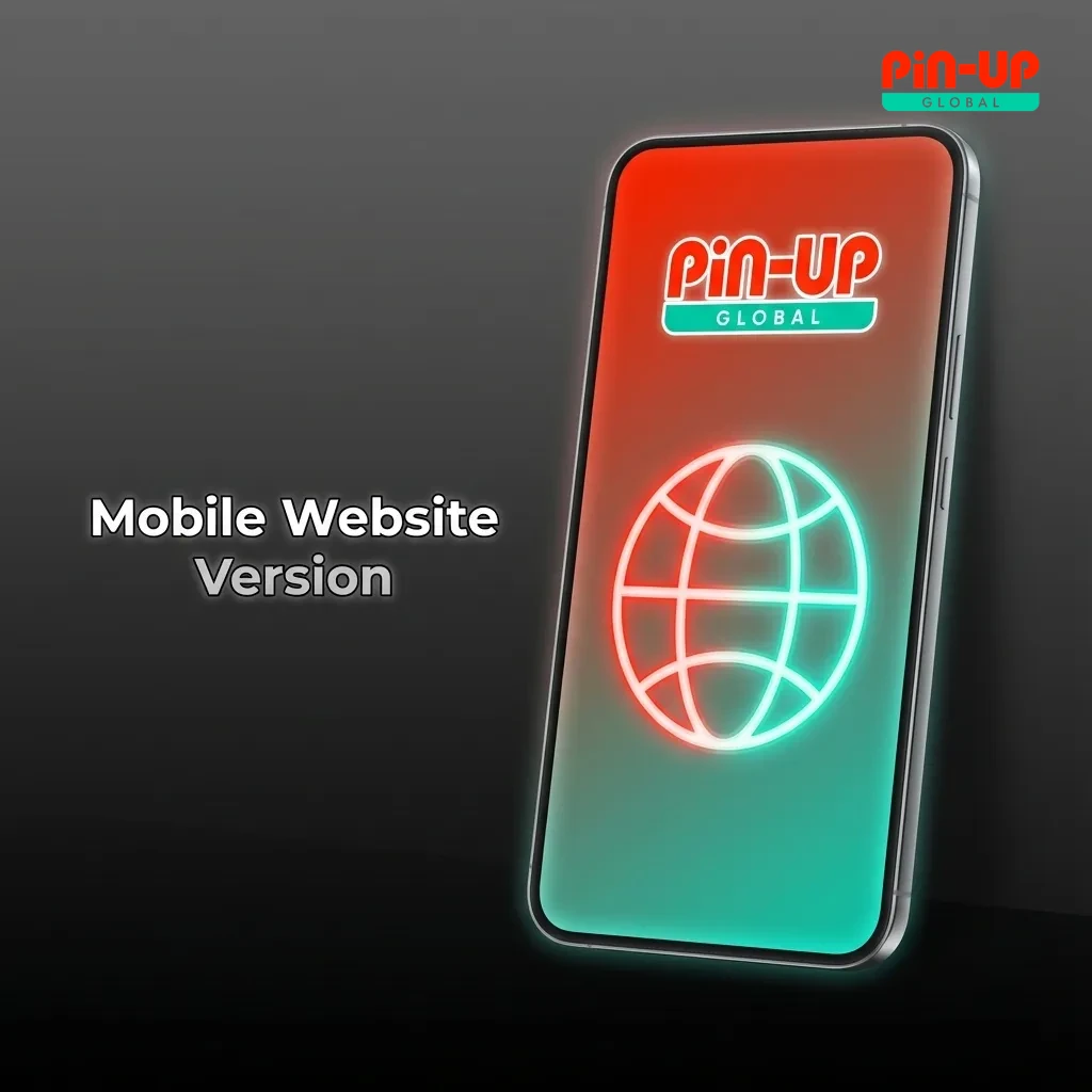 Mobile-optimized betting website displayed on smartphone, offering casino games and betting without app download