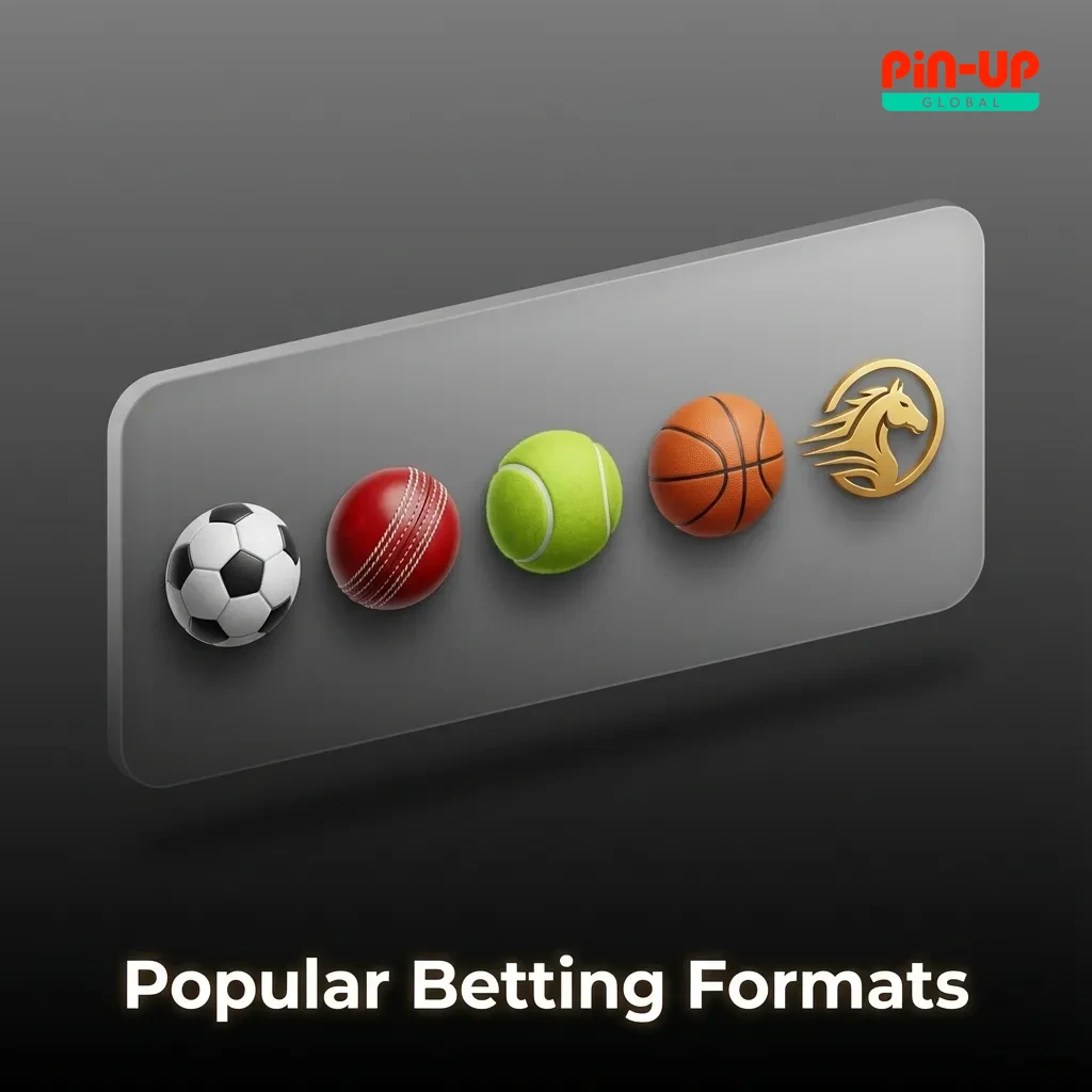 Diagram showing three betting formats: Multi Live, Line Betting, and Bet Builder with icons representing each option.
