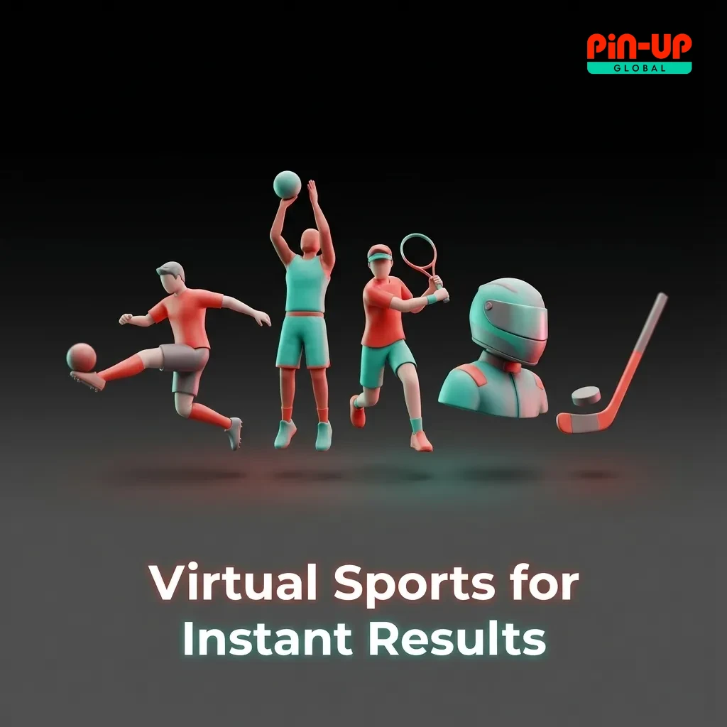 Virtual sports betting interface showing simulated football, horse racing, and tennis with instant results under 3 minutes