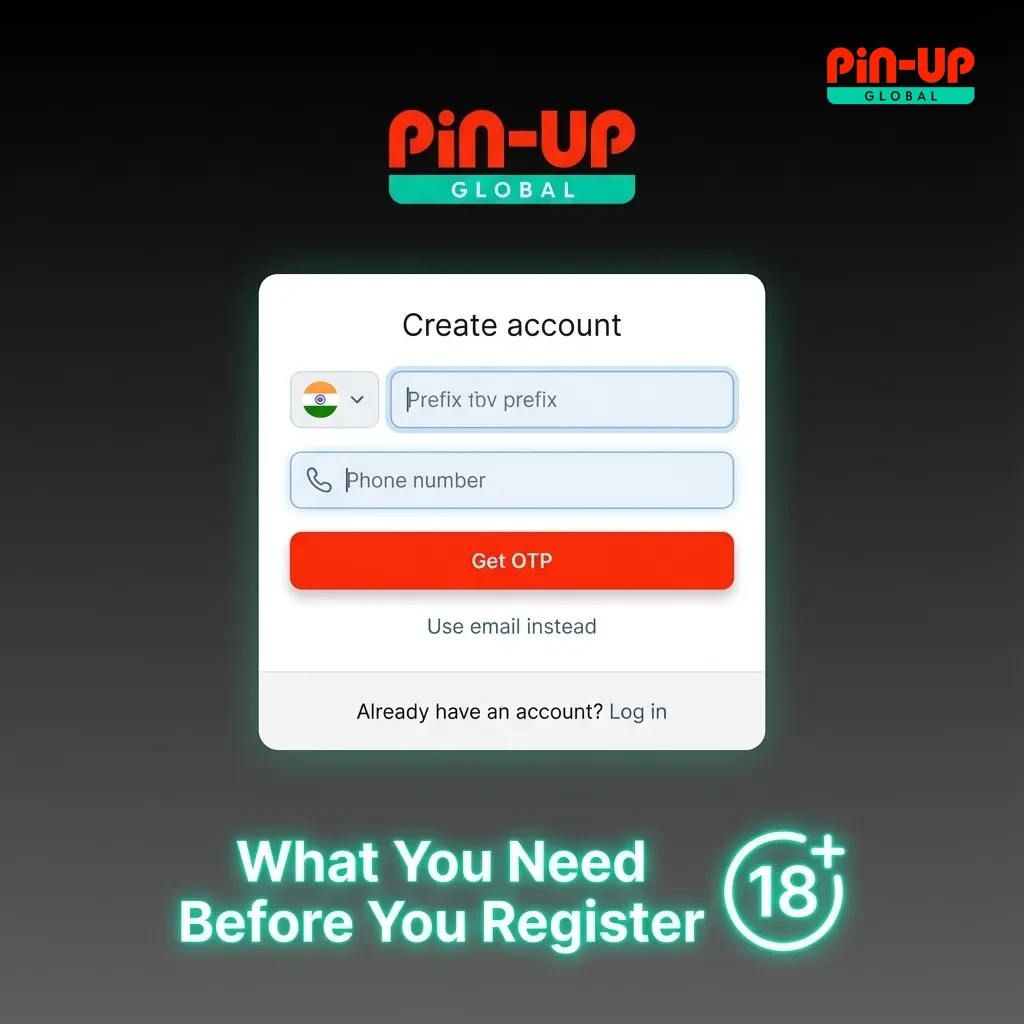 Checklist showing registration requirements: age 18+, one account, valid contact info, ID documents, and legal residency.