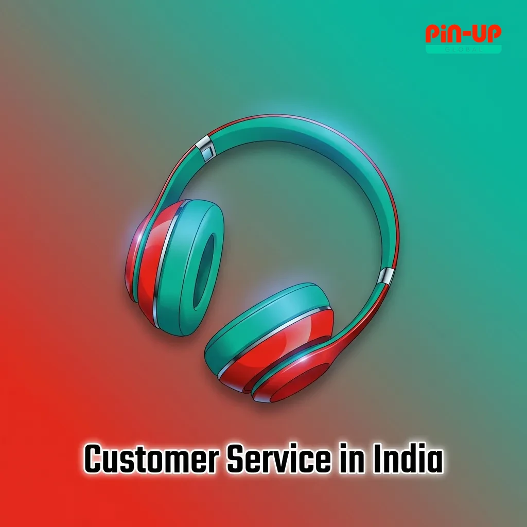 Pin-Up India customer support channels including live chat, email, Telegram, WhatsApp, and phone with 24/7 availability