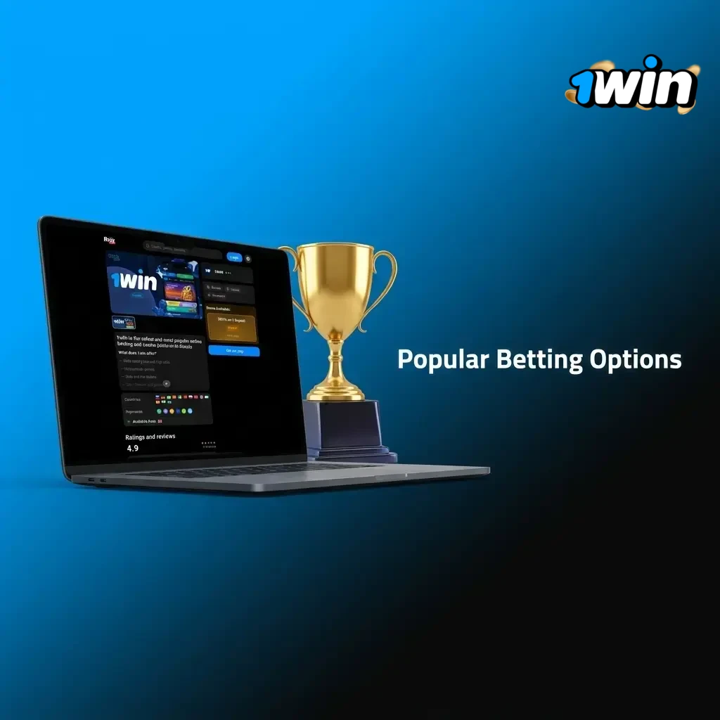 1win popular betting options including pre-event and in-play wagering formats for different playing styles