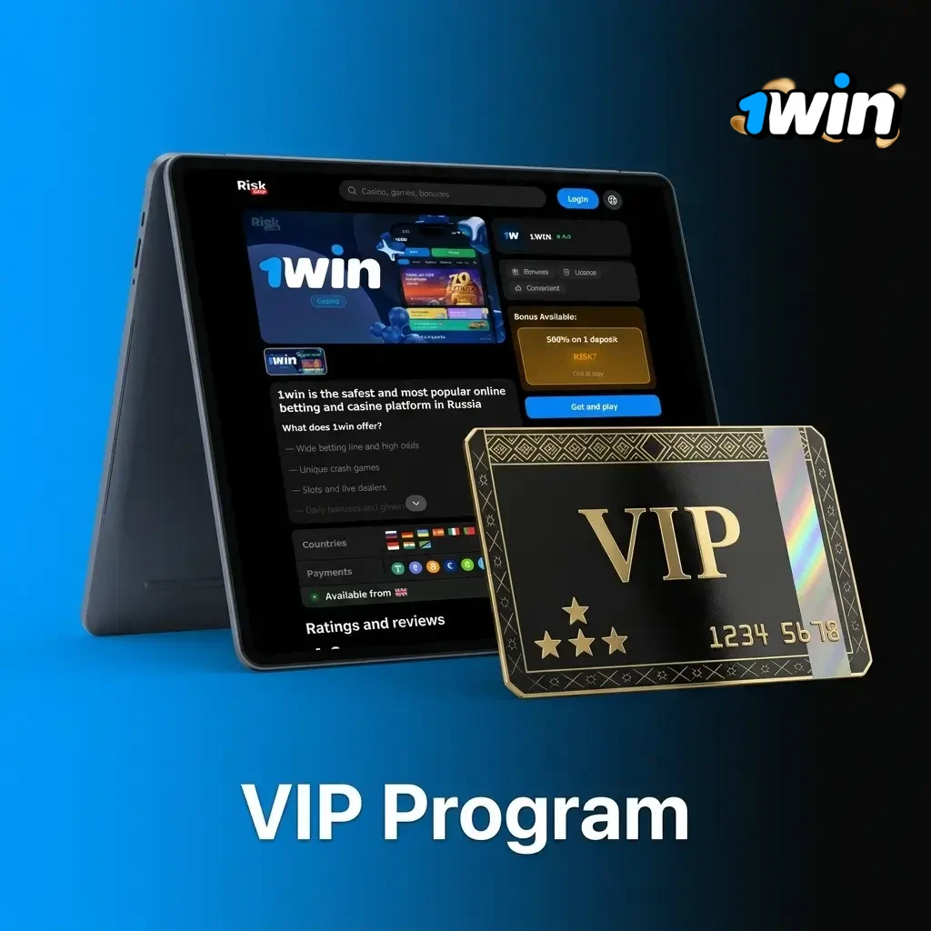 1win VIP programme tiers from Iron to Diamond with cashback, priority withdrawals, and exclusive bonuses for loyal players