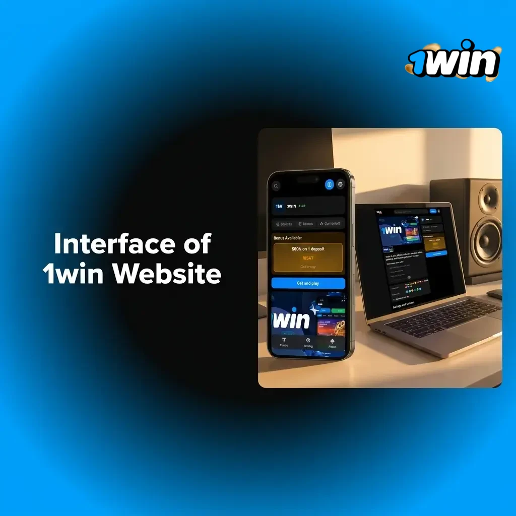 1win website interface showing top navigation bar with Sports, Casino, Live Casino, Cybersports, Poker and Promotions sections